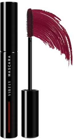 Mascara colorato | Mascara colorato e resistente alle sbavature – Mascara impermeabile resistente alle sbavature per occhi sensibili ed estensioni delle ciglia. Mascara sicuro, colorato e duraturo per