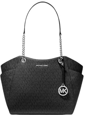 Michael Kors Jet Set Travel Weiß, Schwarz, Large