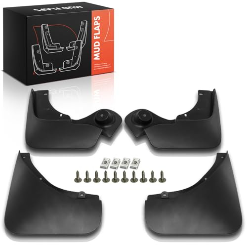 Frankberg 4x Parafanghi universali per auto anteriori e posteriori | Compatibile con: Duster HS