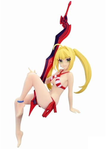 Gooyeh Fate Stay Night Figur Badeanzüge Modell Anime Statue FGO Nero Claudius Figure Desktop Dekoration Sammlerstück 14CM