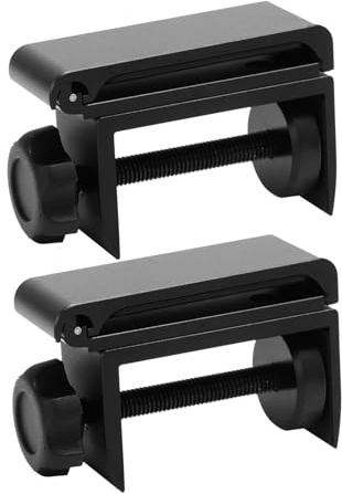 Homoyoyo 2pcs Metal Headphone Stand Hook Foldable Desk Hanger Bracket Ear Headphone Holder for Office Home Studio Use