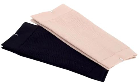 2 Paare oberarm bandage Kompression Arm Ärmel Lymphödem Armwärmer Former Armstulpen Armstrumpf Armmanschette Kompressionsmanschette für Ellbogen Arm Sleeve lipödem stulpen ellbogen bandage