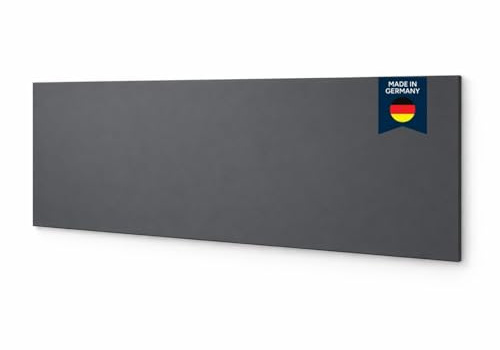 ZUSCHNITTPROFI.DE HPL Küchenrückwand, Wunschmaß bis 70 x 40cm, Anthrazit | Wasser- und hitzebeständiger Spritzschutz, pflegeleicht und kratzfest