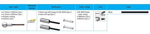 Shimano teile, Unisex, Einheitsgr枚脽e, CABBC10OE