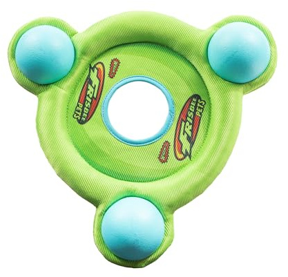 JAZ PET TOYS Wham-O Pets Frisbee Floatsbee - Water and Land Play Frisbee - Ball and Disc Dog Toy