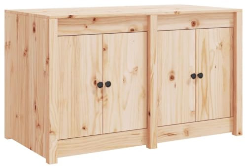 vidaXL Outdoor Kitchen Cabinet - Solid Pine Wood - Provides Ample Storage Space - Versatile, Expandable Design - Perfect for Garden or Patio Use