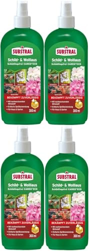 hagebauSPN 4 X 300ml Substral®Schild-& Wolllaus Schädlingsfrei Careo Eco