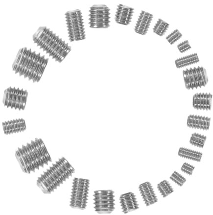 CANIGHT Schraubenset Aus Edelstahl Kleine Schrauben Für Badarmaturen Schrauben-sortiment-set Mit Vielfältigen Größen
