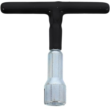 NAMOARLY T Handle Nut Driver Manual Installation Tool for Eye Screws and Screw-in Hooks Heavy Duty Steel Nut Driver for Secure Hook Fastening and Versatile Use