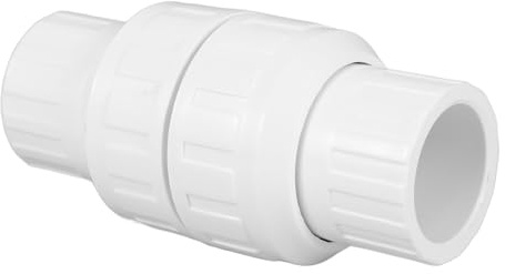 CLISPEED Clapet anti-retour en PVC pour plomberie - 32 mm - Accessoire pour éviter le refoulement des joints de tuyau