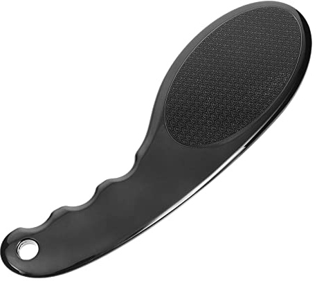 Vaguelly Removedor de Callos para Pies Vidrio Nano Ergonómico, Lima de Pie Fácil de Limpiar, Material Abs, Adecuado para Uso Baño Ducha