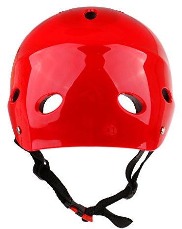 Wassersport Sicherheitshelm für Wakeboard Kajak Kanu Boot Surfen M Rot