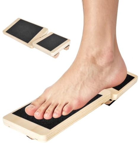 Balance Board Aus Holz, Wackelbrett Für Gleichgewicht Und Koordination, Fußtrainer Zur Stabilität, Gleichgewichtstrainer Für Physiotherapie, Fitness Und Fußkräftigung Für Zuhause