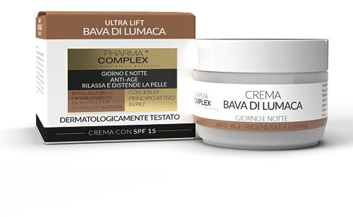 Crema Viso Donna Bava Di Lumaca Ml 50 Made In Italy Antirughe Antiage Trattamento Rigenerante Idratante Giorno Notte Cosmetici Bellezza Idea Regalo Creme Antieta