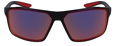 Nike Windstorm E CW4673 Sport Sonnenbrille Running Training Outdoor Sunglasses, Mt Black/Pure Pltnm/Field T, One Size