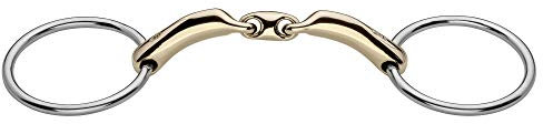 Sprenger Wassertrense novocontact 14 mm I Pferde Gebiss doppelt gebrochen I Trense Zaumzeug für Pferde - Sensogan, 125 mm Weite