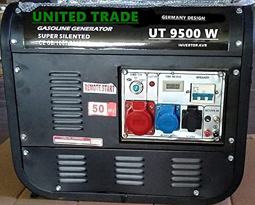 Gruppo elettrogeno/Generatore di Corrente/Generatore a scoppio HP 6.5 avviamento Elettrico con Chiave e Telecomando carrellato - TRIFASE