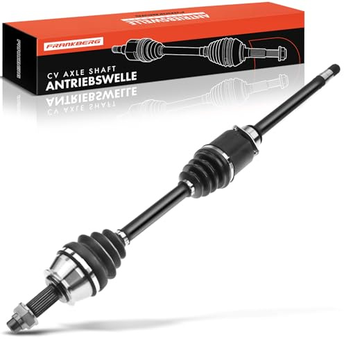 Frankberg Albero di trasmissione Albero dell'asse Cambio manuale a 5 rapporti Asse Anteriore Destra Compatibile con Cono 955 Grande Punto 199 Grande Punto Van 199 Punto 199 Punto Evo 51947833
