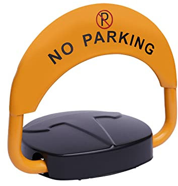 Automatische Parkplatzsperre Ferngesteuerter Parkpfosten 40CM Privater Parkplatzwächter Automatisch Sperren Fernbedienung Ip67 mit Fernbedienung