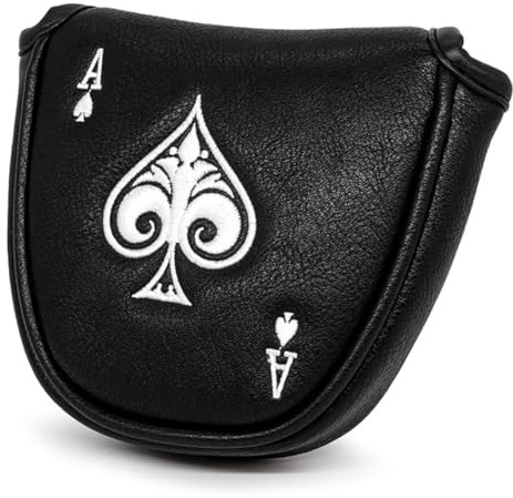 Kioball Couvercle de Putter Couvre-Chef Mallet Couvre-Tête de Putter Étui de Protection de Club Magnétique Convient Aux Cadeaux pour Golfeurs