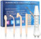 Alta Frecuencia Estetica Facial Profesional, iklestar Máquina Alta Frecuencia Estetica, Dispositivo Portátil de Alta Frecuencia Facial y Capilar con 4 varitas de Neón