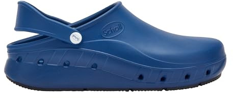 Scholl Zueco Unisex Ultragrip Zueco médico, Azul, Talla 45 EU