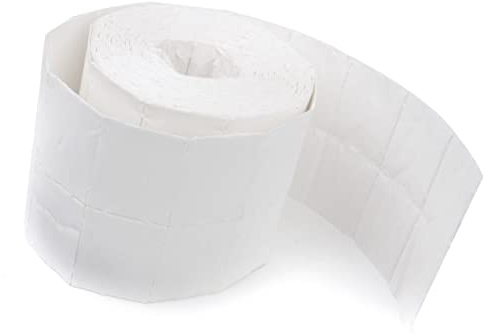 PLAFOPE Dischetti per Rimuovere Smalto 500 Pezzi in Cotone e Fibre Non Tessute Bianco, Delicati sulla Pelle senza Sensibilizzazione, per Nail Art e Manicure