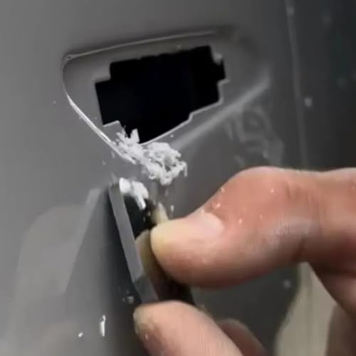 Rascador de corrección de pintura automática con peso equilibrado y diseño ergonómico para eliminar manchas y carreras de pintura en aerosol en metal y madera
