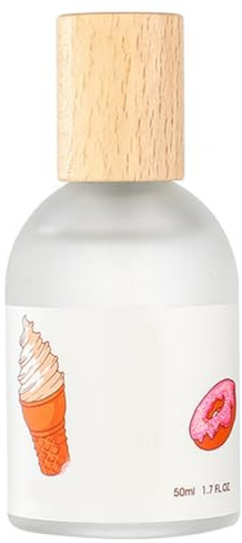 Tofficu Perfume de Fragancia Ligera para Mujer y Niña, 50 Ml, Botella de Vidrio Aroma Fresco y Natural Adecuado para Usar Antes de Salir Mañana Noche