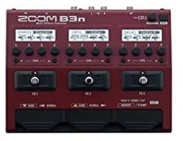 Zoom B3n Basgitarr Processor, Flerfärgad, En Storlek