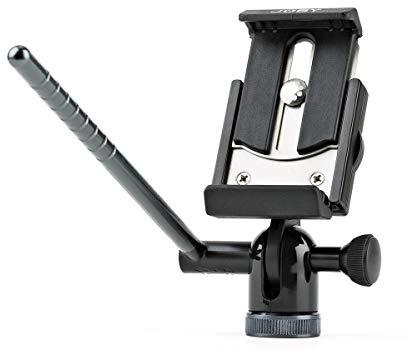 Joby JB01500-BWW GripTight PRO Video-Montagehalter-/Stativkopf (mit Schwenk-/Neigefunktion für Alle Smartphones mit oder ohne Hülle), schwarz