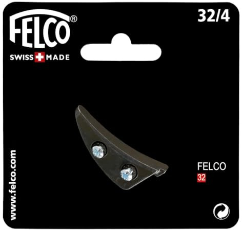 FELCO 32/4 Incudine, argento/rosso, 35 x 15 x 5 cm