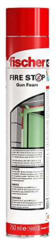 fischer Expanding Foam B1 Fire Stop Fire Retardant Gun Grade, 750 ml, 43712