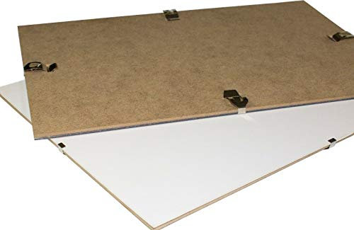 FRAMES BY POST Clip Frame, Picture Photo and Poster Frame,50 x 40 cm, Plastic Glass