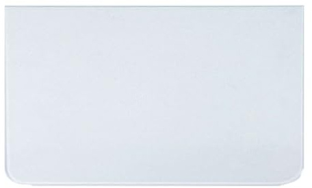 Glas Revolution Kühlschrank Einlegeboden - Ornamentglas 504-4 mm – Glasplatte, 2 abgerundete Ecken, alle Maße lieferbar (116,62 EUR/qm) - 475 mm x 265 mm