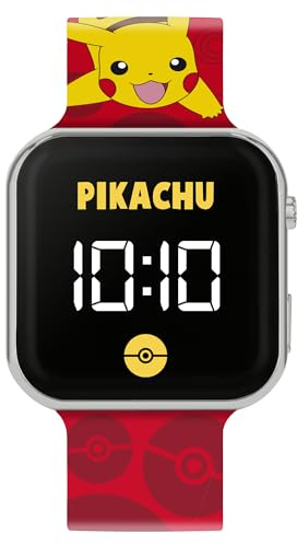 Accutime Pokémon POK4405 - Montre avec Bracelet LED, Multicolore, Moderne