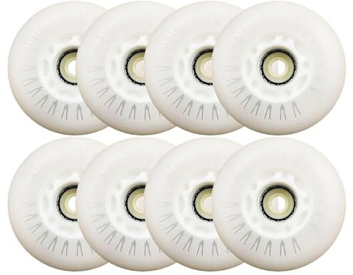Skateboard-Räder, Inline-Rollschuh-Räder für den Innenbereich, 90A, leuchtende Inline-Skate-Ersatzräder, mehrere Größen, leuchtende Flash-Roller, Rollschuh-Räder für den Innenbere