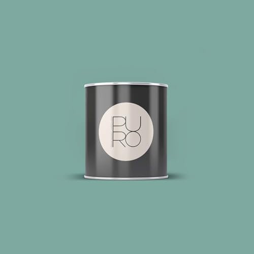 BRICOFLOR Grüne Wandfarbe für Wohnzimmer und Kinderzimmer matte Farbe für Wand und Decke im Innenbereich in 1, 2,5 und 5 l Gebinde