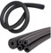 Generisch Rohrisolierung Kautschuk Isolierschlauch ID 6mm 13mm 16mm 20mm 25mm 32mm 43mm 50mm 63mm 76mm 90mm Isolierschlauch Schwarz(43.0 mm x 15 mm x 1.8 m)