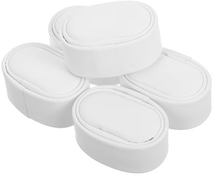 Holibanna 5 Piezas Almohada Vibradora para Reloj Inserto De Almohada De PU para Caja De Reloj Soporte para Joyería Mini para Exhibir Relojes Estuche