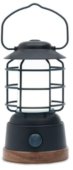 qeedo Luca Lampe de camping LED rechargeable, batterie externe intégrée (USB, batterie rechargeable), intensité variable, lampe de camping d'extérieur, lampe de table