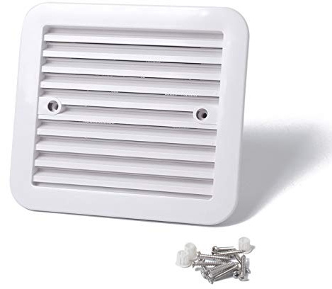 LfrXtra Ventilador de escape para coche, salida de aire de montaje lateral, 12 V, ventilador de ventilación de techo de autocaravana, ahorro de energía para el hogar, remolque, viajes