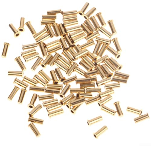 100 teclados mecánicos para enchufes de intercambio en caliente, enchufes de interruptor dorado de latón con resorte de garra para Kailh para Cherry para GATERON, piezas de reparación personalizadas