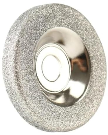 Disco de muela de diamante de 50mm, 2 pulgadas, grano 180, amoladora circular con orificio de 10mm for recorte de afilador de piedra