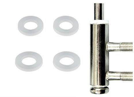 SN-TEC Spezial Fitschenringe aus Kunststoff (keine Abriebspuren) Ø 8,0mm x 15mm x 2mm für 3-teilige Bänder (100)