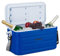 Relaxdays Frigo Portatile 20L, da Viaggio, Tracolla da Trasporto e Manico Senza Elettricità HLP 29 x 52,5 x 26,5 cm, Blu