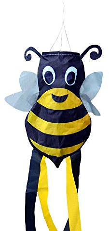 Elliot ELMABE, Bee Windsock (with Stem), Multi-Coloured