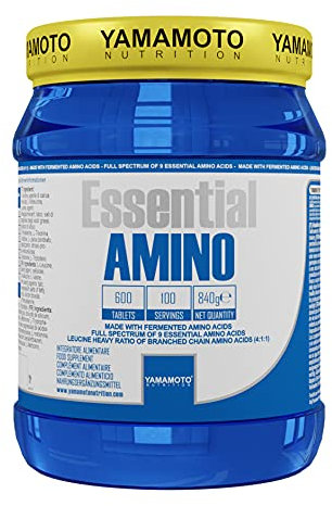 Yamamoto Nutrition Essential AMINO integratore di aminoacidi essenziali - 600 compresse