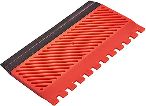 Mr Gadget's Solutions Wall Tile Adhesive Hand Tool Applicator + Flexible Rubber Grout Spreader Blade