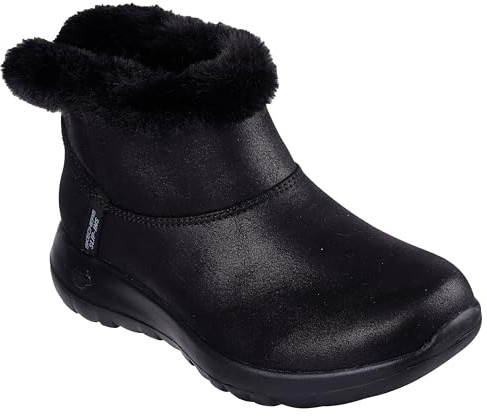 Skechers Donna On-The-Go Joy Cozy Dream Slip-In ALLENATRICE, Black Textile, 36 EU